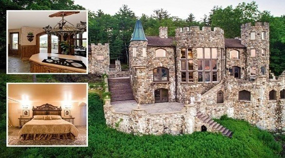 يبني قلعة بالحجم الكامل لابنه مع حجرات ملكية صورة رقم 1