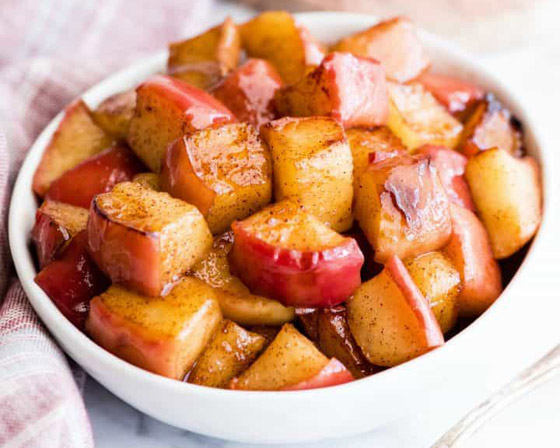 إليكم طريقة تحضير رقائق التفاح بالقرفة الخفيفة للدايت صورة رقم 6 إليكم طريقة تحضير رقائق التفاح بالقرفة الخفيفة للدايت صورة رقم 6