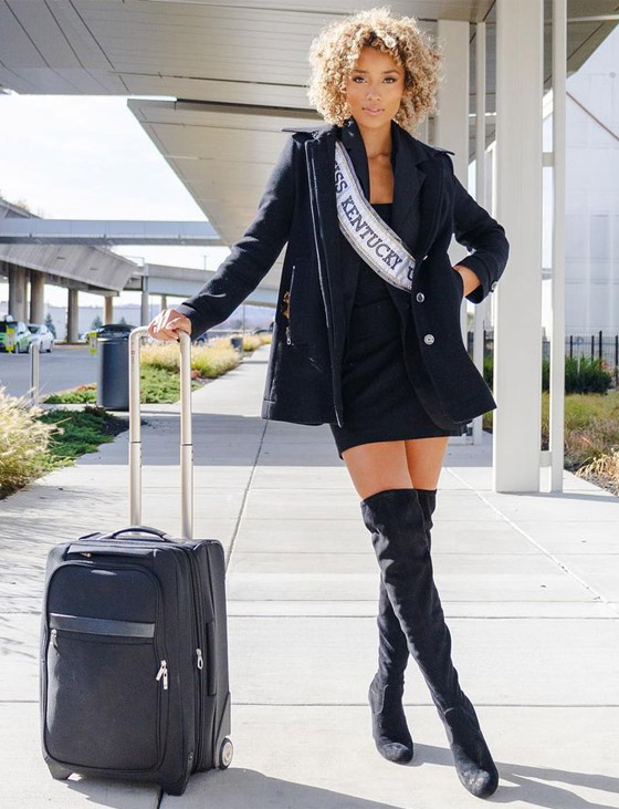 شابة سمراء تفوز بلقب ملكة جمال أمريكا.. جذبت الأنظار بجمالها وثقافتها صورة رقم 25