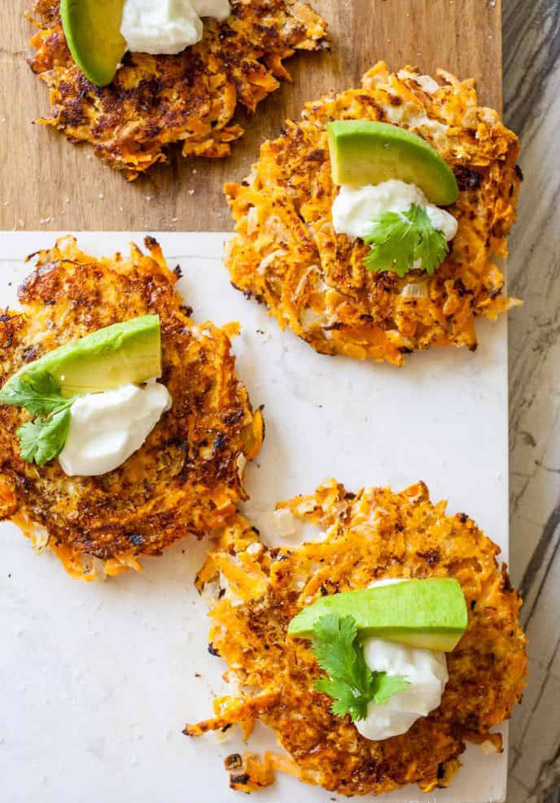 إليكم طريقة تحضير بان كيك البطاطا الحلوة المفيدة والصحية للفطور صورة رقم 6