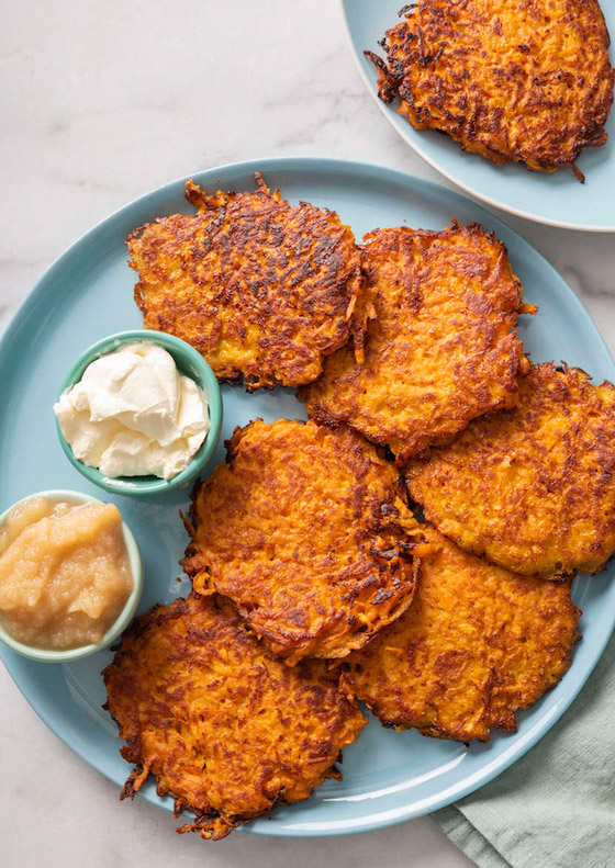 إليكم طريقة تحضير بان كيك البطاطا الحلوة المفيدة والصحية للفطور صورة رقم 8