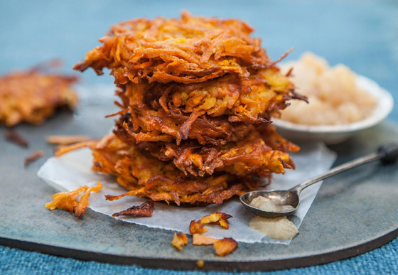 إليكم طريقة تحضير بان كيك البطاطا الحلوة المفيدة والصحية للفطور صورة رقم 12