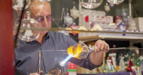 ألمانيا مسقط رأس زينة الكريسماس الزجاجية صورة رقم 3