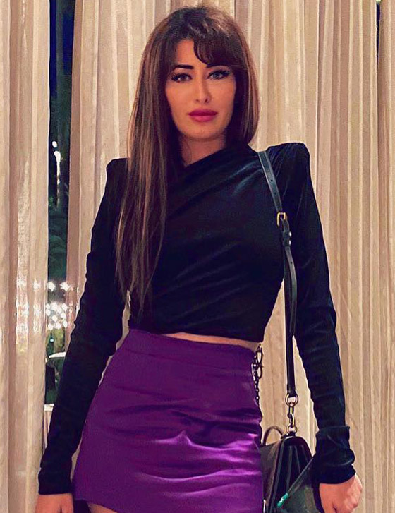 ملكة جمال العراق سارة عيدان على حائط المبكى: 