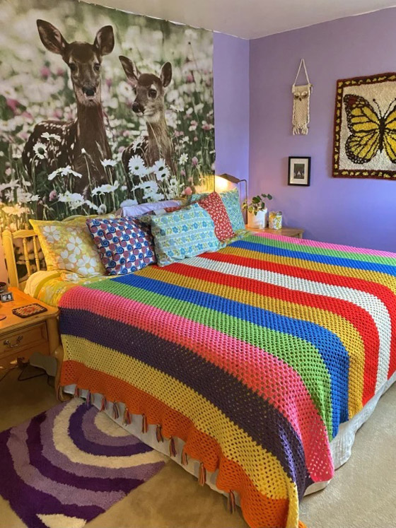 صور:تحول منزلها الجديد إلى ملاذ مستوحى من السبعينات صورة رقم 5