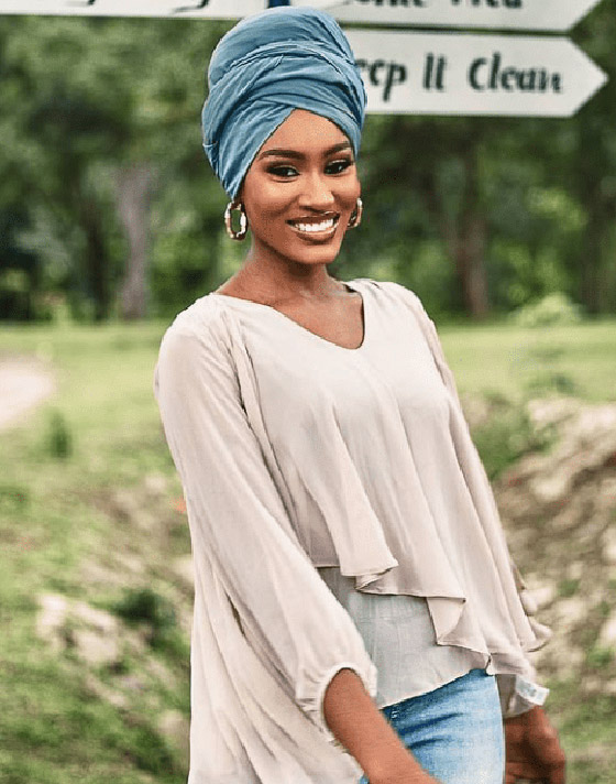 فيديو وصور: أول مسلمة محجبة تفوز بتاج ملكة جمال نيجيريا لأول مرة صورة رقم 16