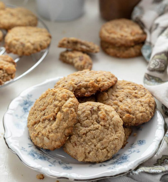 إليكم طريقة تحضير بسكويت صحي بدون سكر.. خفيف ولذيذ صورة رقم 2