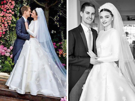 صور 10 عرائس شهيرات ارتدين فساتين زفاف جميلة وغريبة لا تنسى.. صورة رقم 8