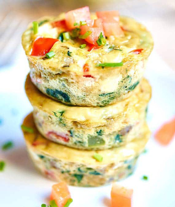 إليكم طريقة تحضير مافن البيض بالخضار الشهي والسهل صورة رقم 2