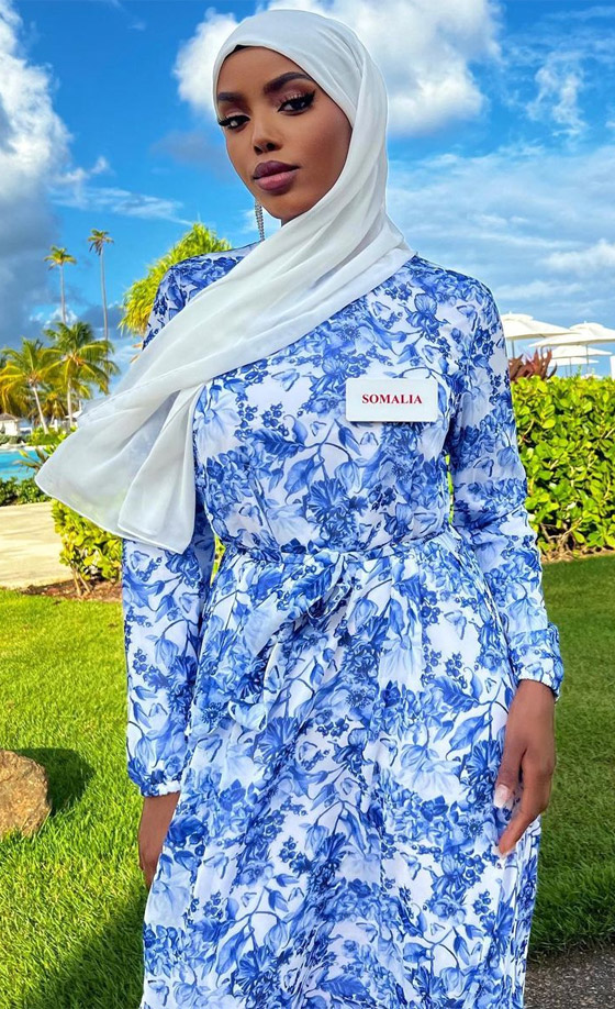 خديجة عمر: أول صومالية محجبة تنافس على لقب ملكة جمال العالم صورة رقم 13 خديجة عمر: أول صومالية محجبة تنافس على لقب ملكة جمال العالم صورة رقم 13