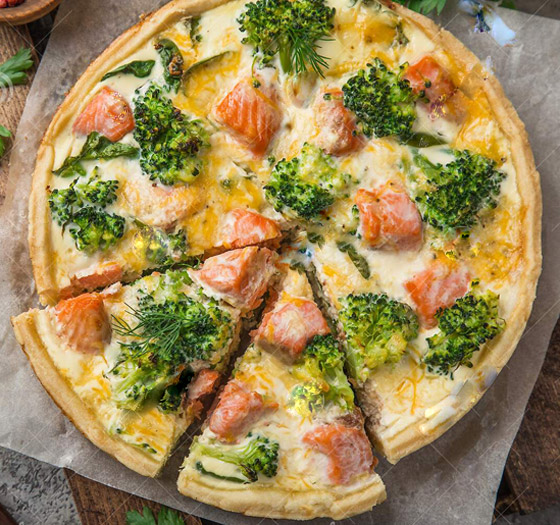 إليكم وصفة سمك السلمون بالسبانخ الشهية والسريعة صورة رقم 3