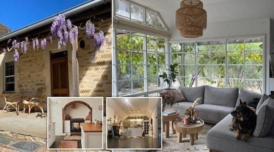 زوجان يحولان كوخاً قديماً إلى منزل أحلامهما صورة رقم 4