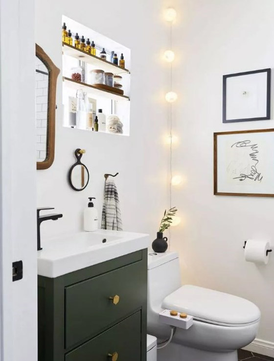 أفكار لمساحة تخزين أكبر في الحمام صورة رقم 5