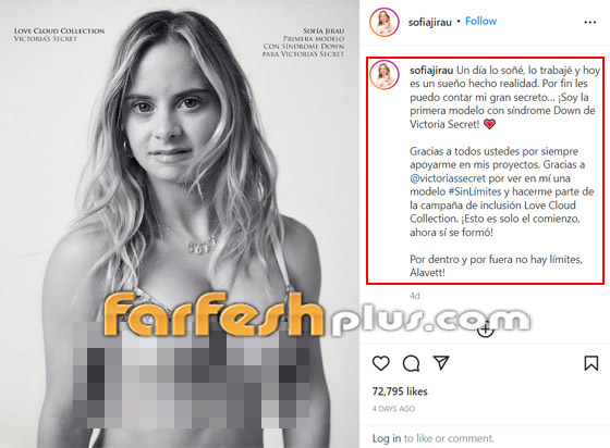 صور: فيكتوريا سيكرت تضم أول عارضة أزياء مصابة بمتلازمة داون صورة رقم 1