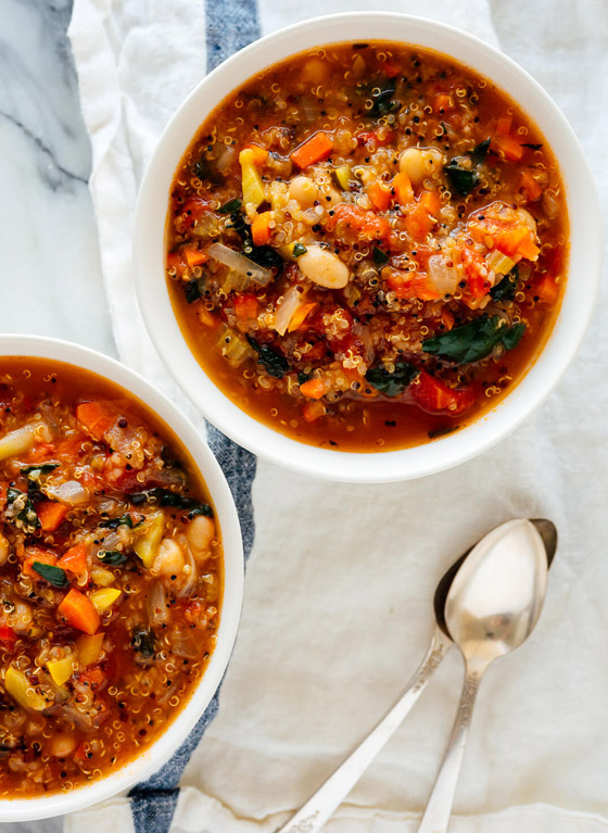 إليكم طريقة تحضير شوربة الكينوا بالخضار الصحية والشهية صورة رقم 4