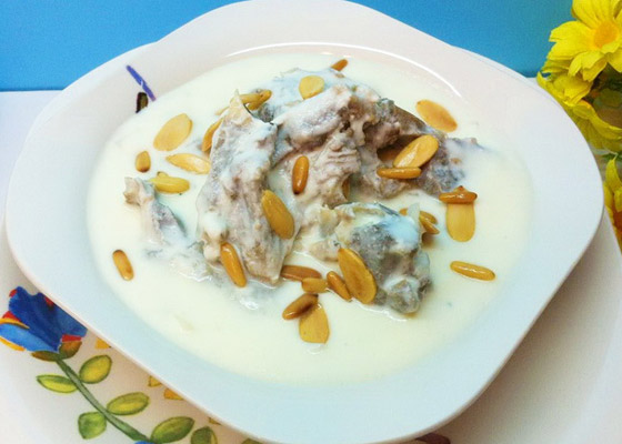 إليكم طريقة تحضير شاكرية باللحم (لبن إمو).. وصفة رائعة لفصل الشتاء صورة رقم 6