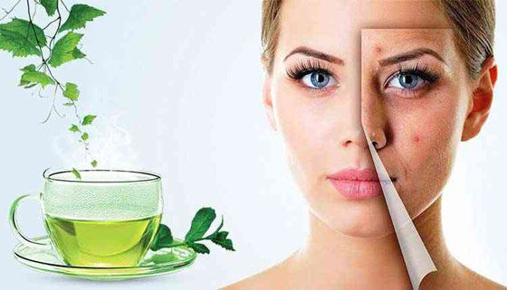 الشاي الأخضر لبشرة نضرة ومشرقة صورة رقم 6