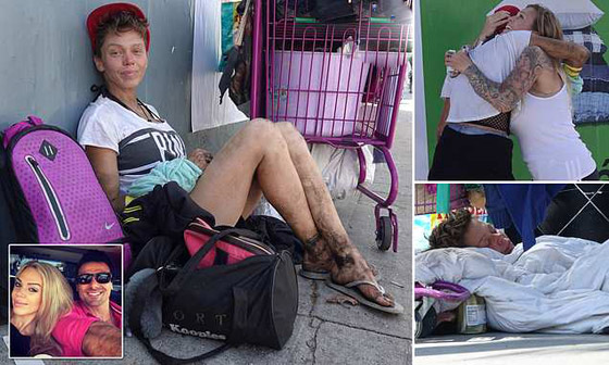 صور: عارضة أزياء شهيرة متشردة في الشوارع بسبب المخدرات وتأكل الطعام من القمامة! صورة رقم 5 صور: عارضة أزياء شهيرة متشردة في الشوارع بسبب المخدرات وتأكل الطعام من القمامة! صورة رقم 5