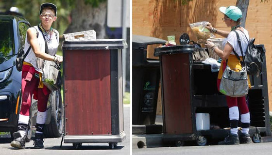 صور: عارضة أزياء شهيرة متشردة في الشوارع بسبب المخدرات وتأكل الطعام من القمامة! صورة رقم 7 صور: عارضة أزياء شهيرة متشردة في الشوارع بسبب المخدرات وتأكل الطعام من القمامة! صورة رقم 7