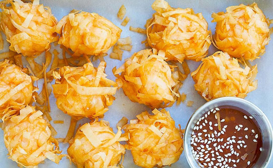 إليكم طريقة تحضير وصفة كرات القريدس المميزة واللذيذة صورة رقم 3