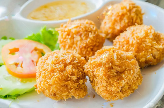 إليكم طريقة تحضير وصفة كرات القريدس المميزة واللذيذة صورة رقم 5