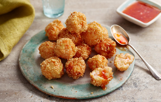 إليكم طريقة تحضير وصفة كرات القريدس المميزة واللذيذة صورة رقم 8