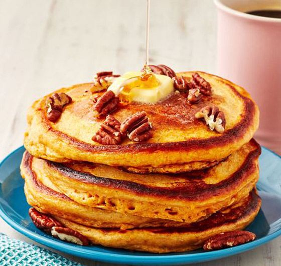 إليكم طريقة تحضير بان كيك البطاطا الحلوة الصحي والطيب صورة رقم 2