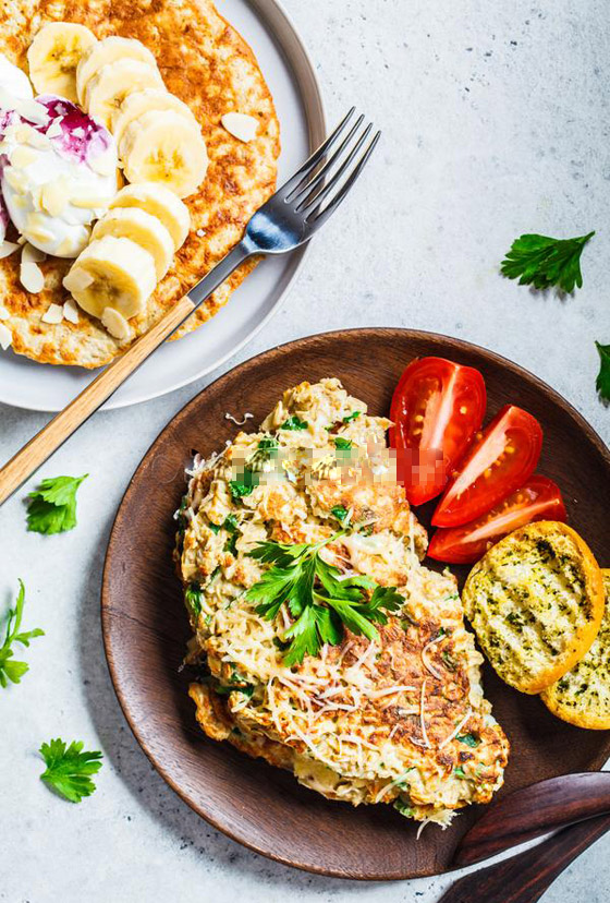 إليكم طريقة تحضير عجة البيض بالشوفان الشهية والصحية صورة رقم 3