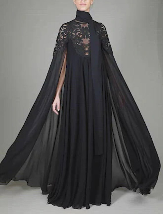 بالصور: مصممو لبنان يبدعون في تصاميم القفاطين والعباءات العصرية صورة رقم 2