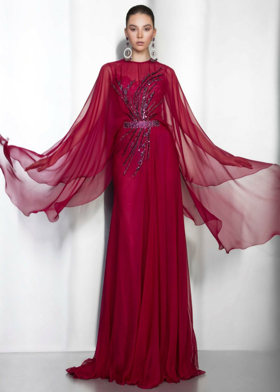 بالصور: مصممو لبنان يبدعون في تصاميم القفاطين والعباءات العصرية صورة رقم 6