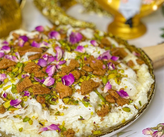 إليكم طريقة تحضير الغزلية بالقشطة.. حلوى رمضانية شهية صورة رقم 3