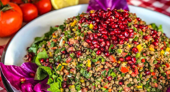 إليكم طريقة تحضير سلطة العدس الصحية واللذيذة بطريقة ولا أسهل صورة رقم 1 إليكم طريقة تحضير سلطة العدس الصحية واللذيذة بطريقة ولا أسهل صورة رقم 1