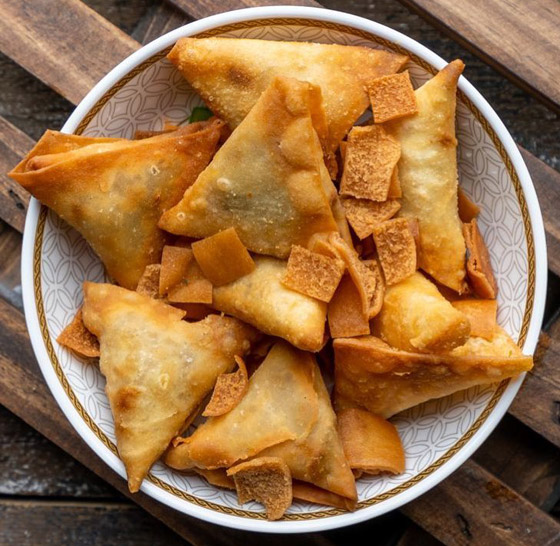 إليكم طريقة تحضير سمبوسة مشوية بالفرن للرجيم صورة رقم 4