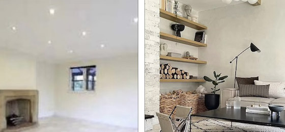 تحول منزلها القديم إلى منزل أحلامها بنفقات زهيدة جداً صورة رقم 2