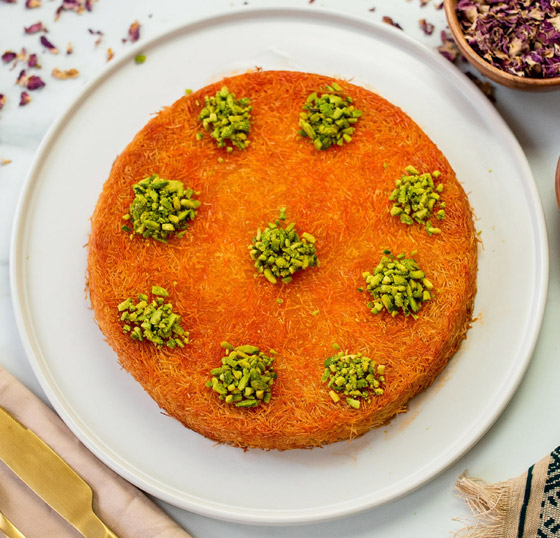 إليكم طريقة تحضير كنافة خفيفة لمرضى السكري صورة رقم 8