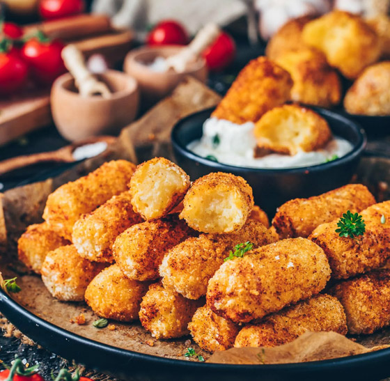 وصفة كروكيت البطاطس المشوي الخفيف والشهي للرجيم صورة رقم 7 وصفة كروكيت البطاطس المشوي الخفيف والشهي للرجيم صورة رقم 7