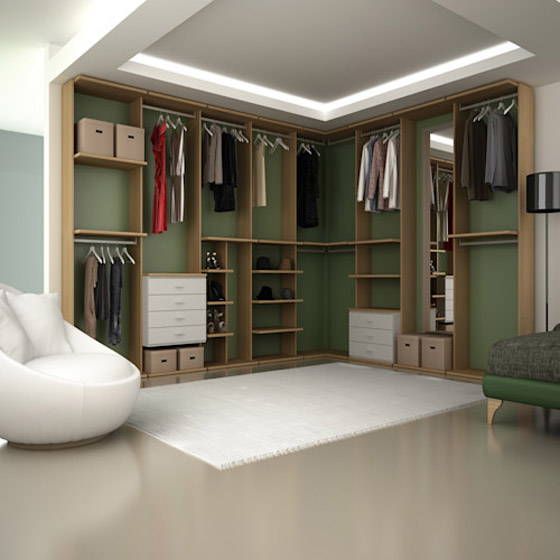 أفكار لمساحة أكبر في خزانة الملابس صورة رقم 4