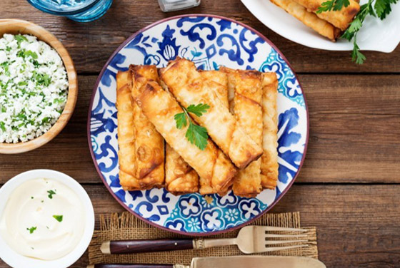 إليكم طريقة تحضير سبرنج رول بالجبن مشوي للرجيم صورة رقم 1 إليكم طريقة تحضير سبرنج رول بالجبن مشوي للرجيم صورة رقم 1