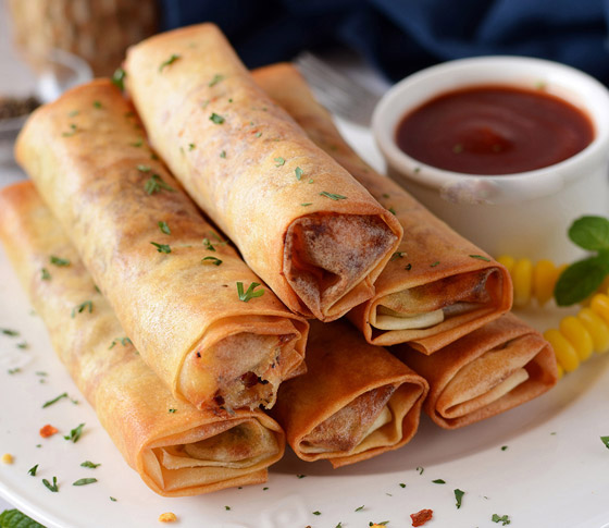 إليكم طريقة تحضير سبرنج رول بالجبن مشوي للرجيم صورة رقم 3 إليكم طريقة تحضير سبرنج رول بالجبن مشوي للرجيم صورة رقم 3