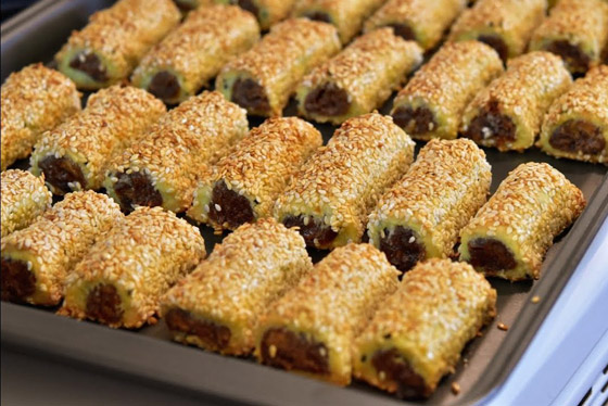 إليكم وصفة أصابع التمر بالسمسم الطيبة لمرضى السكري لضيافة العيد صورة رقم 5 إليكم وصفة أصابع التمر بالسمسم الطيبة لمرضى السكري لضيافة العيد صورة رقم 5