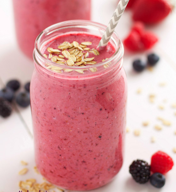 إليكم طريقة تحضير سموذي التوت البري بالشوفان اللذيذ للرجيم صورة رقم 7 إليكم طريقة تحضير سموذي التوت البري بالشوفان اللذيذ للرجيم صورة رقم 7