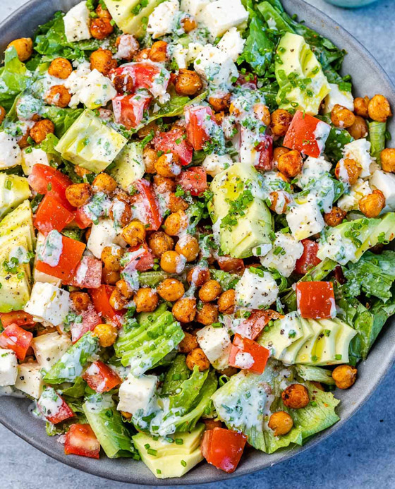 إليكم وصفة سلطة السبانخ بالأفوكادو والحمص اللذيذة للرجيم صورة رقم 4 إليكم وصفة سلطة السبانخ بالأفوكادو والحمص اللذيذة للرجيم صورة رقم 4