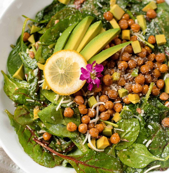 إليكم وصفة سلطة السبانخ بالأفوكادو والحمص اللذيذة للرجيم صورة رقم 5 إليكم وصفة سلطة السبانخ بالأفوكادو والحمص اللذيذة للرجيم صورة رقم 5