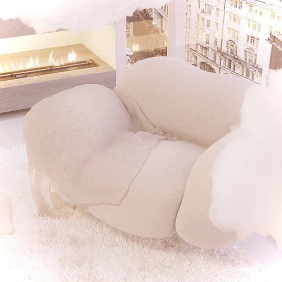 أريكة معلقة تجعلك تشعر وكأنك فوق السحاب صورة رقم 6