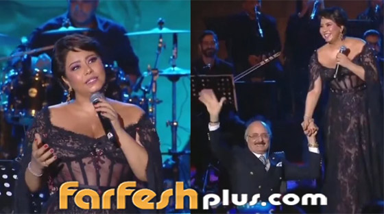 صورة رقم 2 - فيديو شيرين عبد الوهاب تُقبل يد طبيبها النفسي على المسرح: رجعني للحياة! صورة رقم 2 - فيديو شيرين عبد الوهاب تُقبل يد طبيبها النفسي على المسرح: رجعني للحياة!