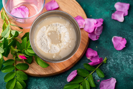 فوائد الخميرة وماء الورد للوجه ستبهرك معرفتها صورة رقم 4