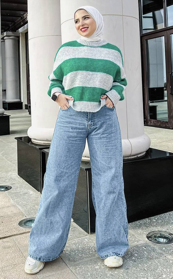 بالصور: إليكم موديلات كنزات خفيفة للمحجبات من مدونات الموضة صورة رقم 1 بالصور: إليكم موديلات كنزات خفيفة للمحجبات من مدونات الموضة صورة رقم 1