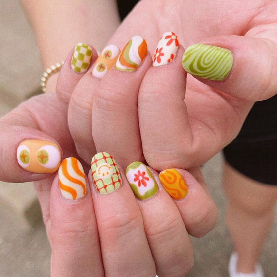 اتجاهات تصميم الأظافر اللطيفة.. عليكِ تجربتها في الخريف صورة رقم 7 اتجاهات تصميم الأظافر اللطيفة.. عليكِ تجربتها في الخريف صورة رقم 7