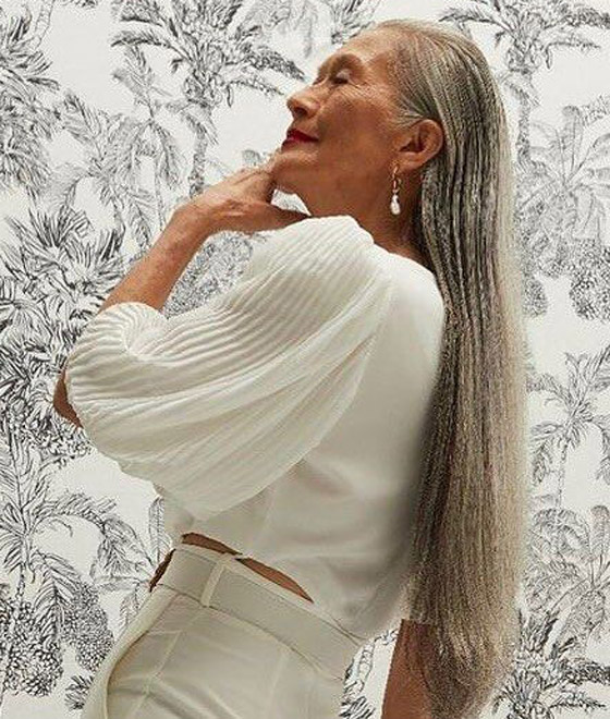 صور: عارضة أزياء بعمر 71 تكسر الصورة النمطية للجمال بعالم الموضة صورة رقم 13