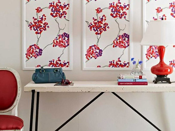 طرق ذكية لاستخدام ورق الحائط المتبقي لديك صورة رقم 1